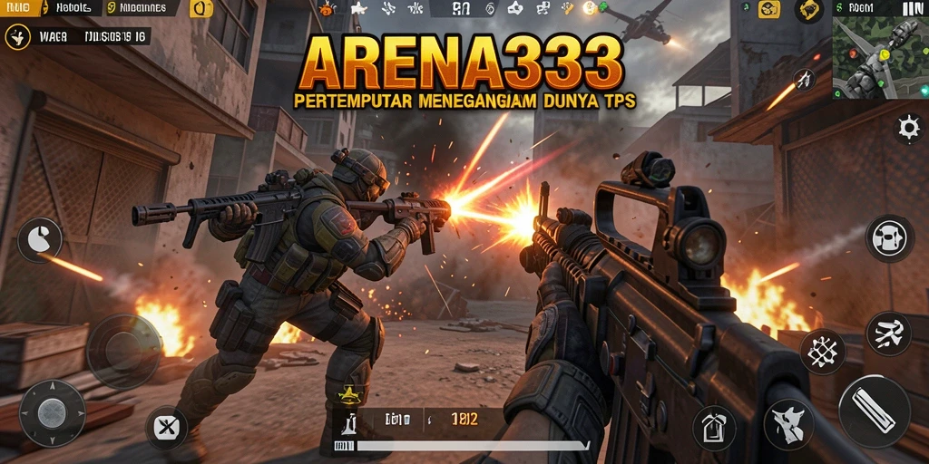 Tampilan gameplay seru di <strong>ARENA333</strong> saat bertempur di arena.