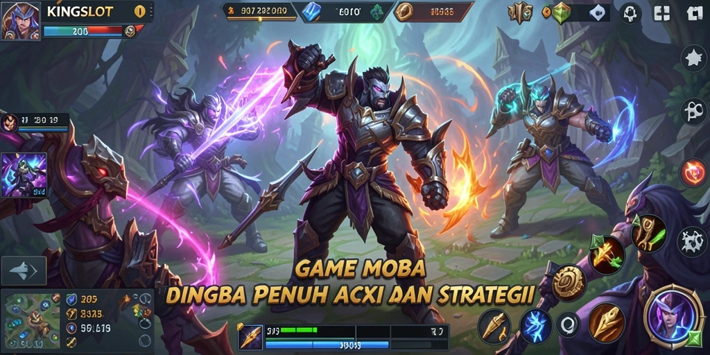 Tampilan gameplay KINGSLOT yang seru dan penuh strategi.