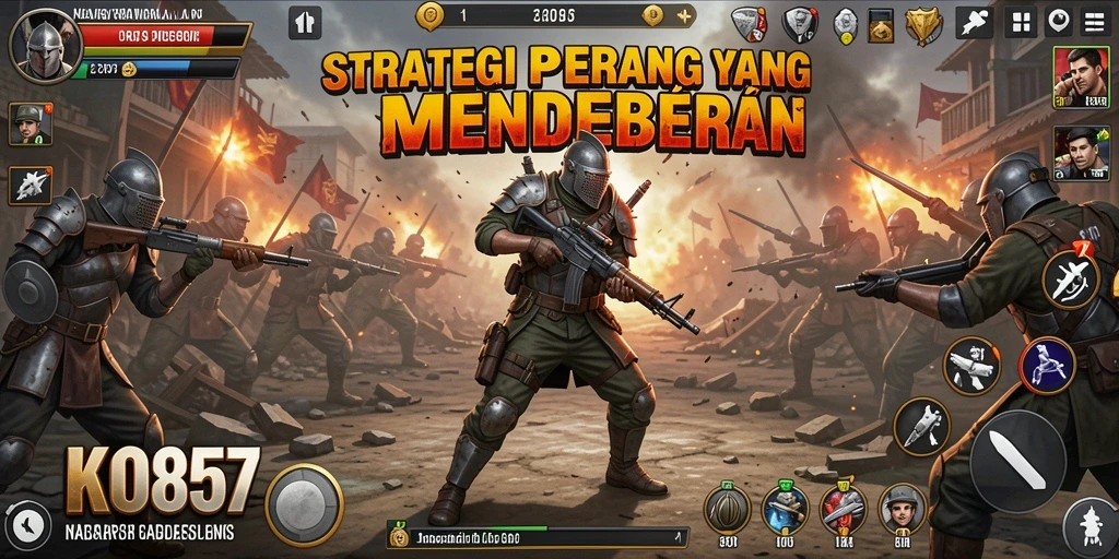 Gameplay seru dengan strategi mendalam di KO857.