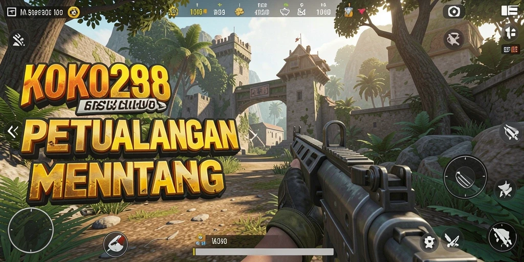 Screenshot KOKO288 menunjukkan aksi tembak-menembak yang intens dan mendebarkan.
