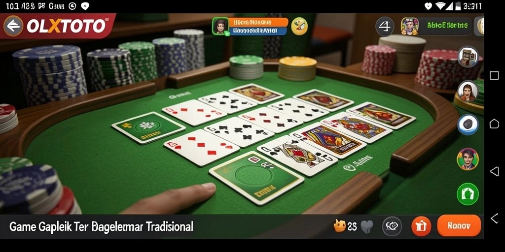 Tampilan antarmuka dan gameplay seru OLXTOTO yang menyenangkan.