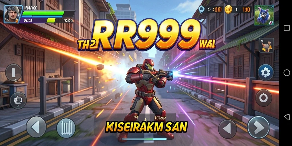 Gameplay seru dalam permainan Arcade yang mendebarkan.