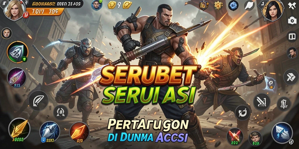Tampilan gameplay seru dan mendebarkan di SERUBET.