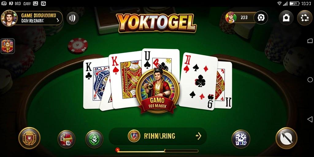 Tampilan screenshot gameplay YOKTOGEL menunjukkan keseruan bermain Domino.